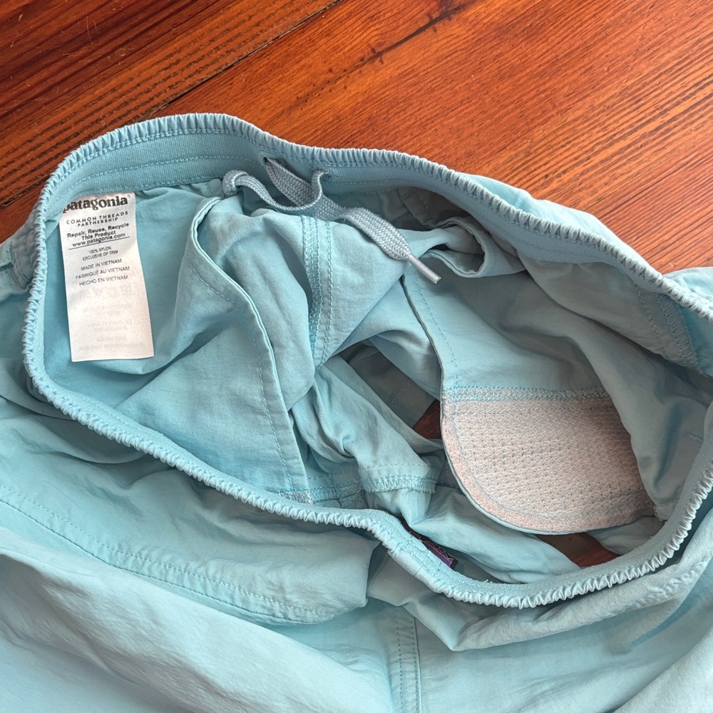 Patagonia Light Blue Women's Shorts - Picture 3 of 4